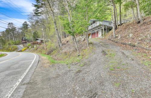 Hadley Casa | Lake-View Cabin with Furnished Deck in Hadley!