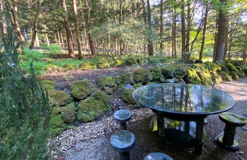 Kitasaku-gun Cabaña | Lake View! Dog-Friendly Trip/Cottage with Dog Run/Well-Equipped Kitchen