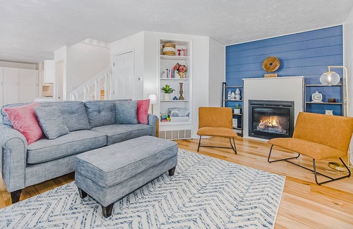 Macatawa Casa | Lake View Home with Gas Fireplace, High-Speed WiFi, and Private Washer/Dryer