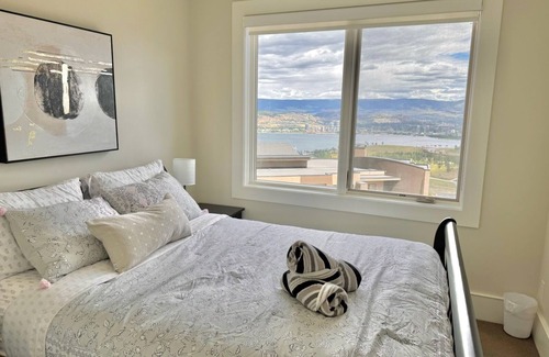 West Kelowna Estates Apartamento | Lake views, 8mins to downtown & 4 mins to wineries