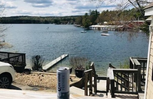 Laconia Cabaña | Lake views w private beach-Near Weirs Beach