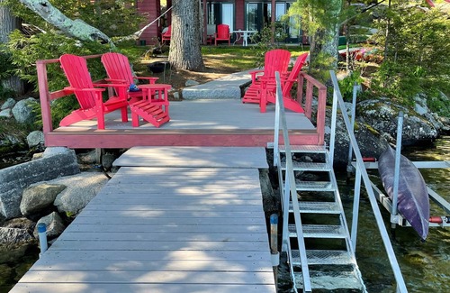 Wolfeboro Cabaña | Alquiler Lago Wentworth - Wolfeboro, Nueva Hampshire