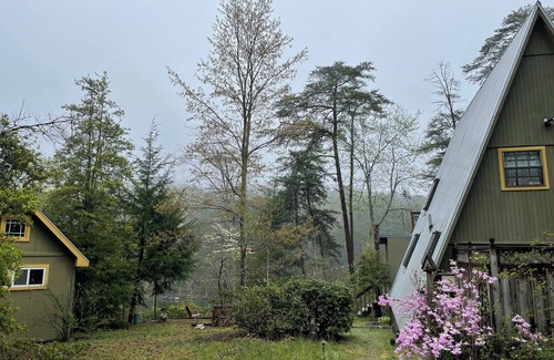 Tallulah Falls Cabina | Lakefront A-Frame steps from Tallulah Gorge and 90 minute drive from Atlanta