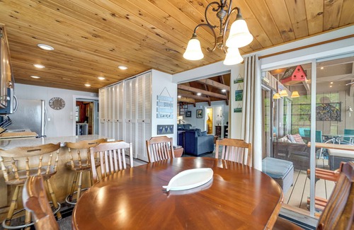 Santeetlah Casa | Lakefront A-Frame on a Point, Dog-Friendly
