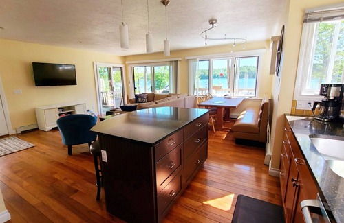 Lake Ann Casa | Lakefront Bliss: Spacious Home on Lake Ann perfect for Large Family 25 min to TC