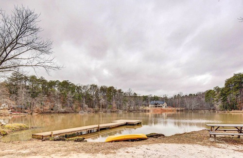 Inman Casa | Lakefront Blue Ridge Mtns Vacation Rental