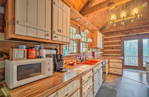 Spring City Cabina | Lakefront Cabin w/ Boat Dock & Sunset Views!