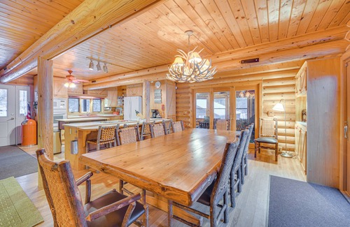 Webster Cabina | Lakefront Cabin w/ Sauna & Dock in Webster!