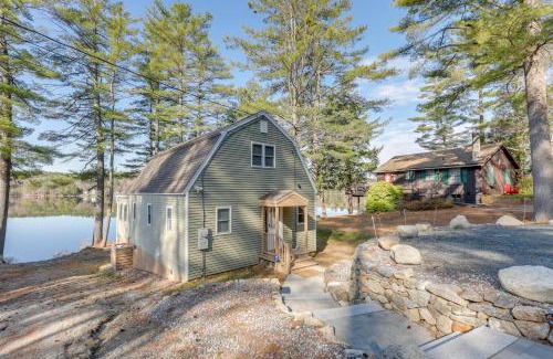 Sunapee Casa | Lakefront Cabin with Panoramic Water View and Access