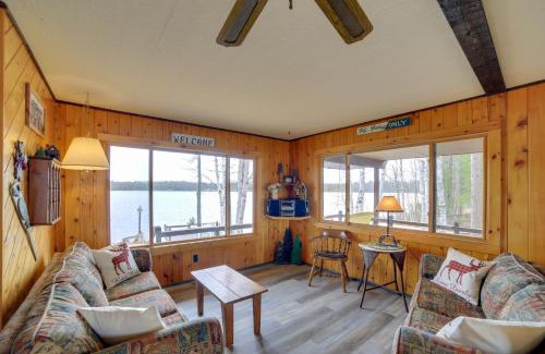 Manistique Casa | Lakefront Cabin with Private Dock and Beach!