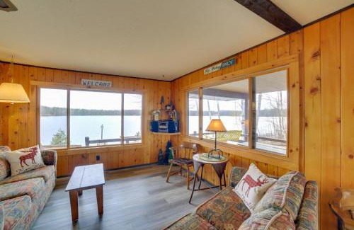 Manistique Casa | Lakefront Cabin with Private Dock and Beach!