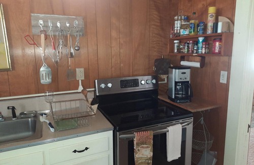 Cuba Cabaña | Lakefront Cottage with Private Dock & Deck - Great for Fishing and Water Sports!