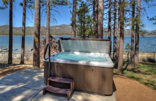 Big Bear Lake Casa | Lakefront Dock Hot Tub Swingset Deck Views Classic Lake House by AvantStay