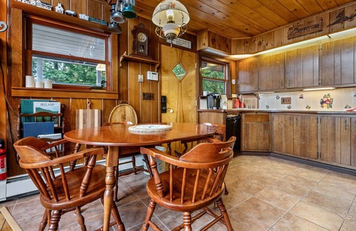 Belgrade Lakes Casa | Lakefront Escape w/ Dock, Fire Pit & Views