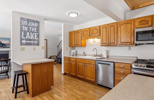 Ramsey County Casa | Lakefront Getaway: Hot Tub, Firepit & Fireplaces! 3 Bedroom Home by RedAwning