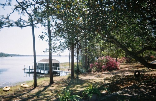 Pomona Park Casa | Casa frente al lago en 4 acres - Clear Lake Sandbottom
