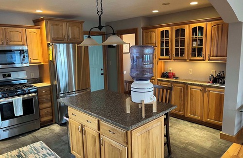 Plainwell Casa | Lakefront Home w/ Sunset Views. New to Rental Market! Pontoon Rental Available.