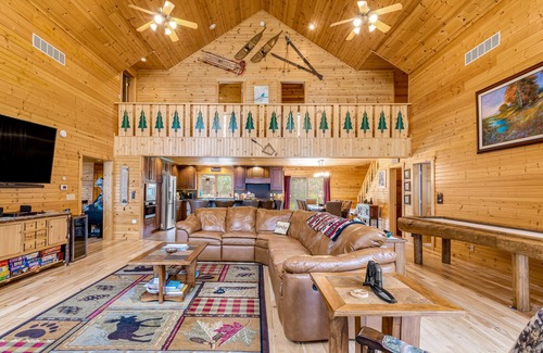 Conover Casa | Lakefront home with game rooms, dock, kayaks, private beach, fireplace, firepit