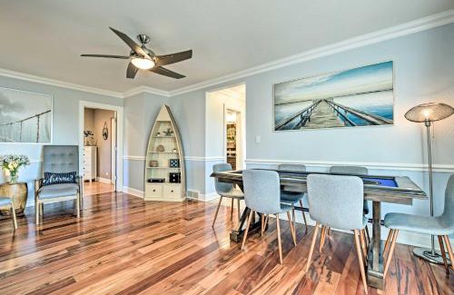 Fox Lake Casa | Lakefront Home with Game Room, Theater and Dock!