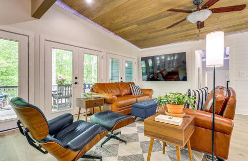 Gainesville Casa | Lakefront Home with Private Dock in Gainesville!
