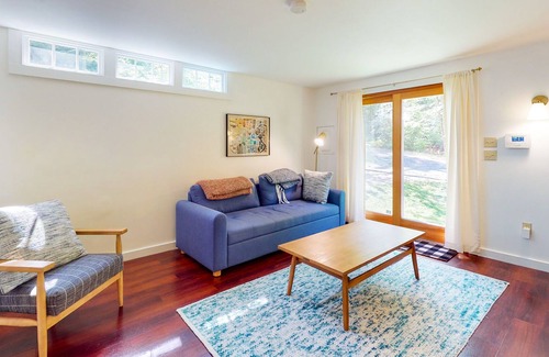 Searsmont Cabaña | Lakefront home with private dock - lake views & full kitchen - dog-friendly