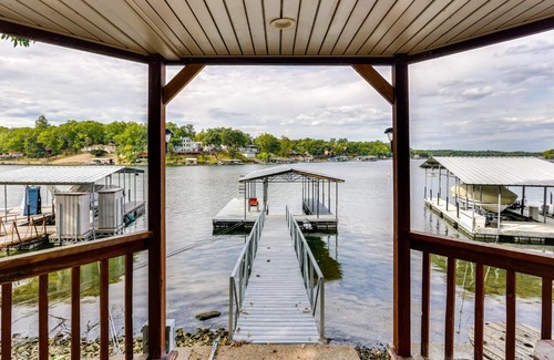 McColley Casa | Lakefront Home with Private Dock in Sunrise Beach!