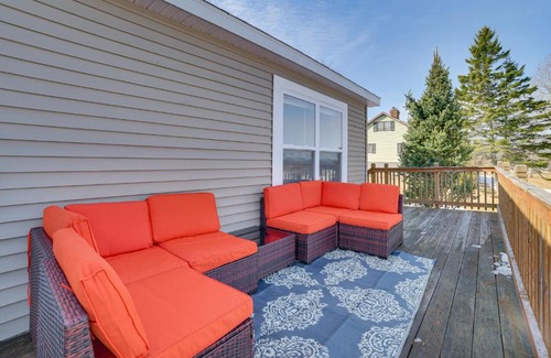 Cheboygan Casa | Lakefront Home with Yard and Views in Cheboygan!