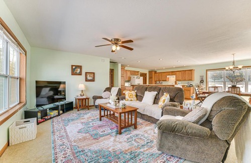Cheboygan Casa | Lakefront Home with Yard and Views in Cheboygan!