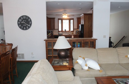 Sarona Casa | Lakefront House on Long Lake, Beautiful View with Private Docks on Flat Lot.