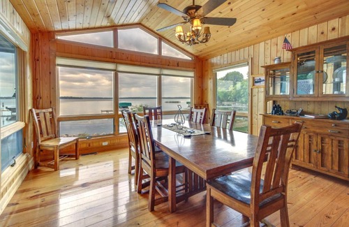 Isle Casa | Lakefront Isle Escape with Dock and Fire Pit!