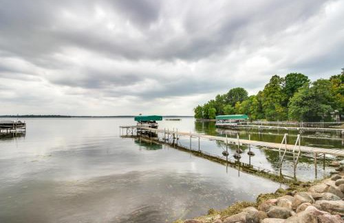 Isle Casa | Lakefront Isle Escape with Dock and Fire Pit!