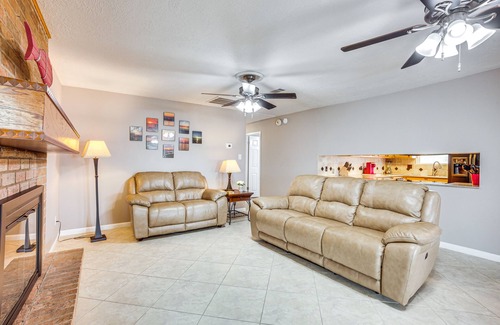 West Livingston Casa | Lakefront Livingston Retreat w/ Dock & Fire Pit!