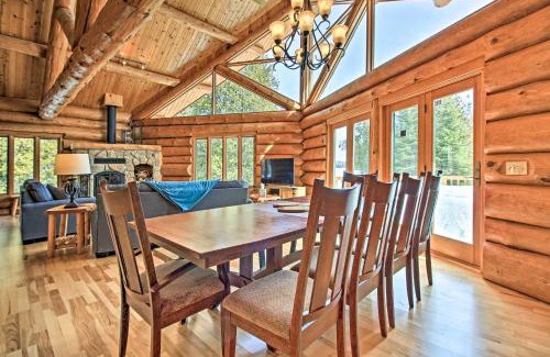 Lutsen Casa | Lakefront Log Cabin with Dock about 9 Mi to Lutsen Mtn