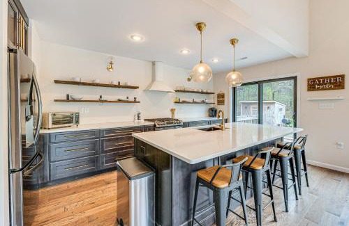 Long Pond Casa | Lakefront Long Pond Home with Wraparound Deck!
