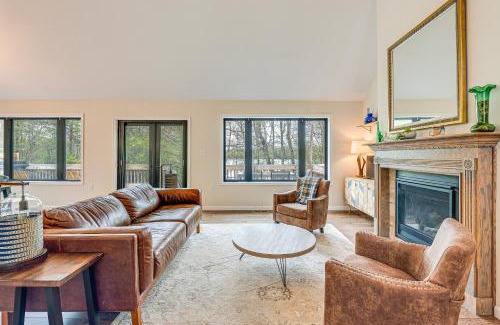 Long Pond Casa | Lakefront Long Pond Home with Wraparound Deck!