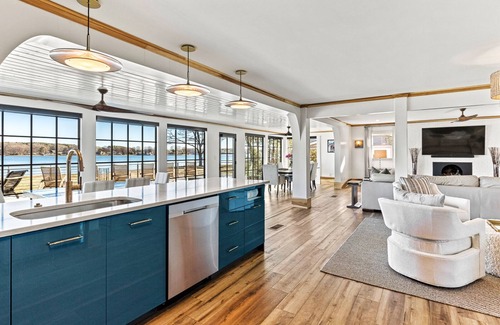 Mayhew Casa | Lakefront Luxury Newly Renovated-Firepit, HotTub, Featured in Southern Living