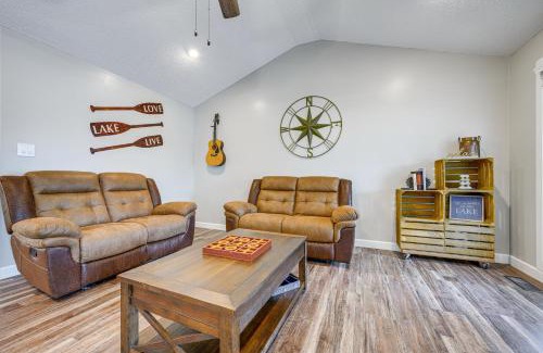 Milledgeville Casa | Lakefront Milledgeville Home with Private Dock!