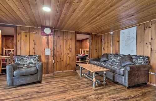 Minocqua Casa | Lakefront Minocqua Cabin with Dock and Fire Pit!