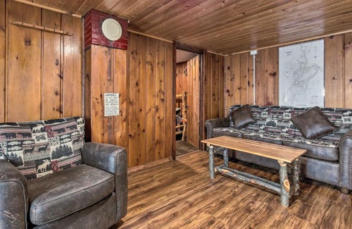 Minocqua Casa | Lakefront Minocqua Cabin with Dock and Fire Pit!