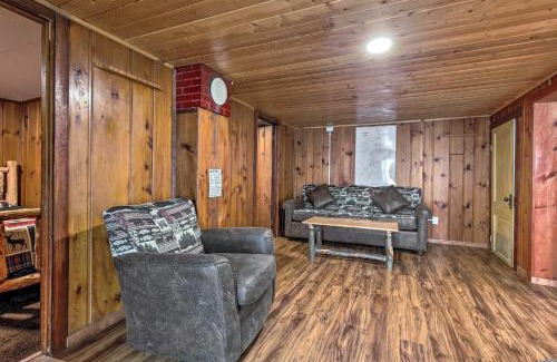 Minocqua Casa | Lakefront Minocqua Cabin with Dock and Fire Pit!
