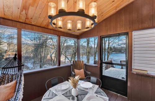 Gouldsboro Casa | Lakefront Movie Theater, Hot Tub, Arcade, Boats