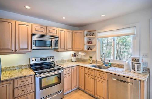 Otis Casa | Lakefront Otis Home w/ Stunning Views & Boats!