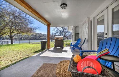 Marble Falls Casa | Lakefront Paradise with Firepit