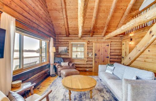 Park Rapids Casa | Lakefront Park Rapids Cabin with Decks and Boat Dock!