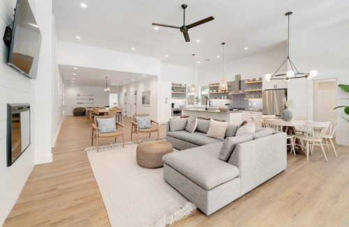 Buchanan Dam Casa | Pool, Fire Pit, + 2 Story Dock on Lake LBJ