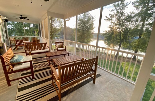 Cross Hill Casa | Lakefront property, private dock, enjoy swimming and boating on Lake Greenwood.