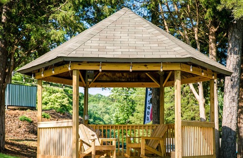 Steele Creek Casa | Lakefront Property Two Bedroom Cabin #34 at Long Cove Resort by Redawning