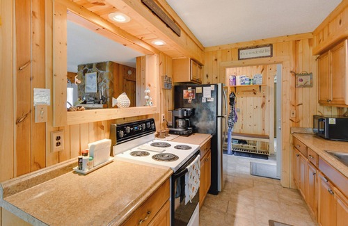 Kalkaska Casa | Lakefront Retreat w/Pedal Boat & Dock in Kalkaska