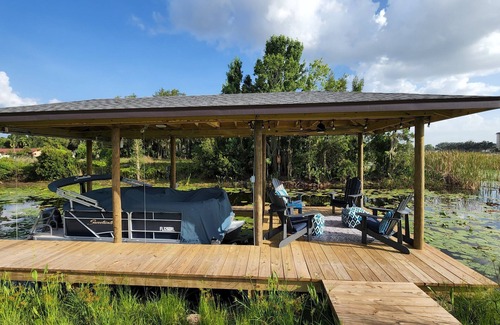 Lake Placid Casa | Lakefront Retreat w/ Dock, Kayaks & Sunset Views – Peaceful Escape!