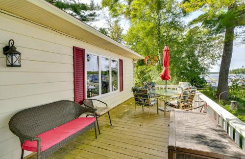 Kalkaska Casa | Lakefront Retreat with Pedal Boat and Dock in Kalkaska